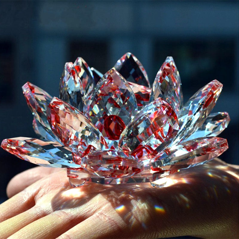 Crystal Lotus Flower Crafts - MalloryAndHolland