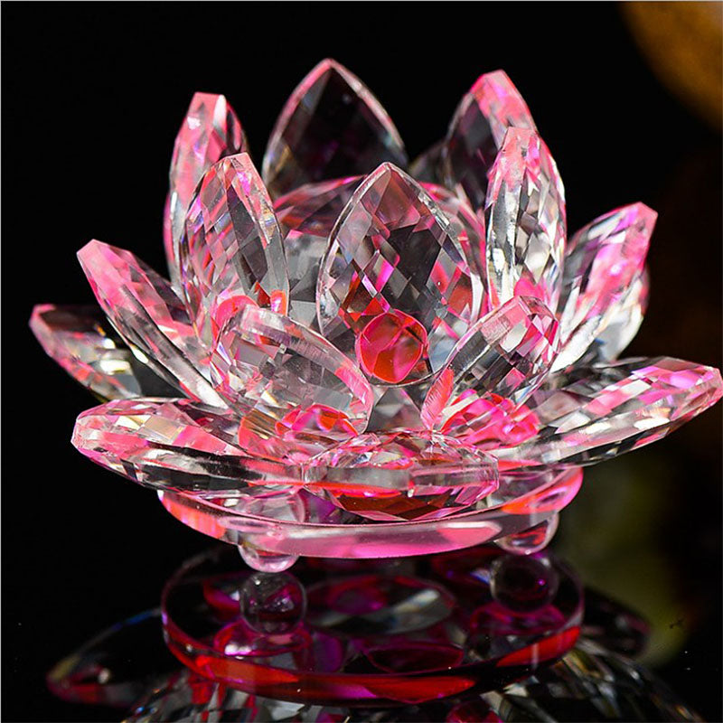 Crystal Lotus Flower Crafts - MalloryAndHolland