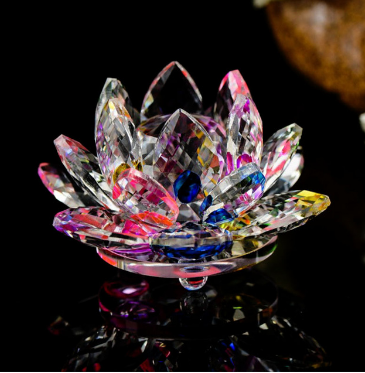 Crystal Lotus Flower Crafts - MalloryAndHolland