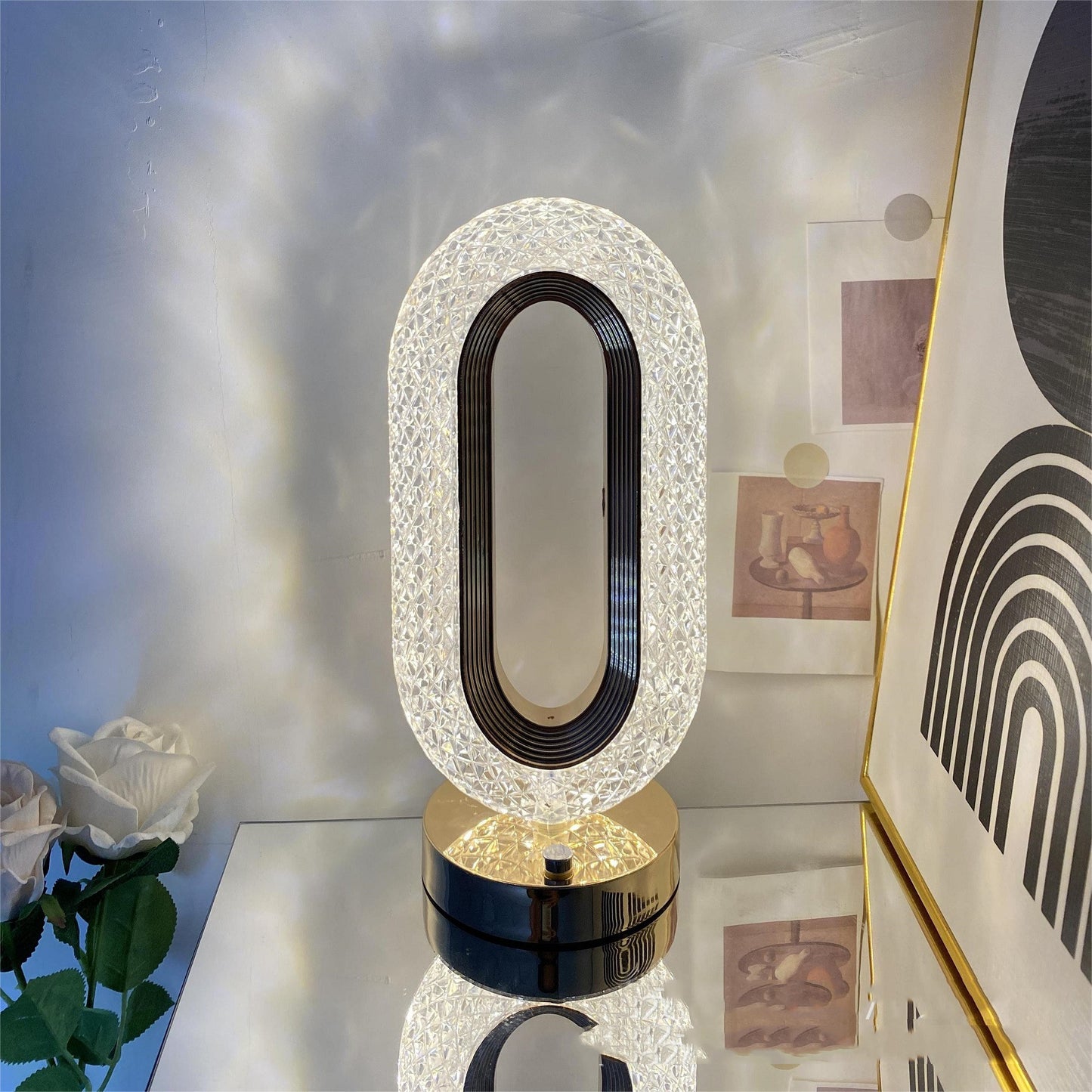 Simple Atmosphere Crystal Lamp - MalloryAndHolland