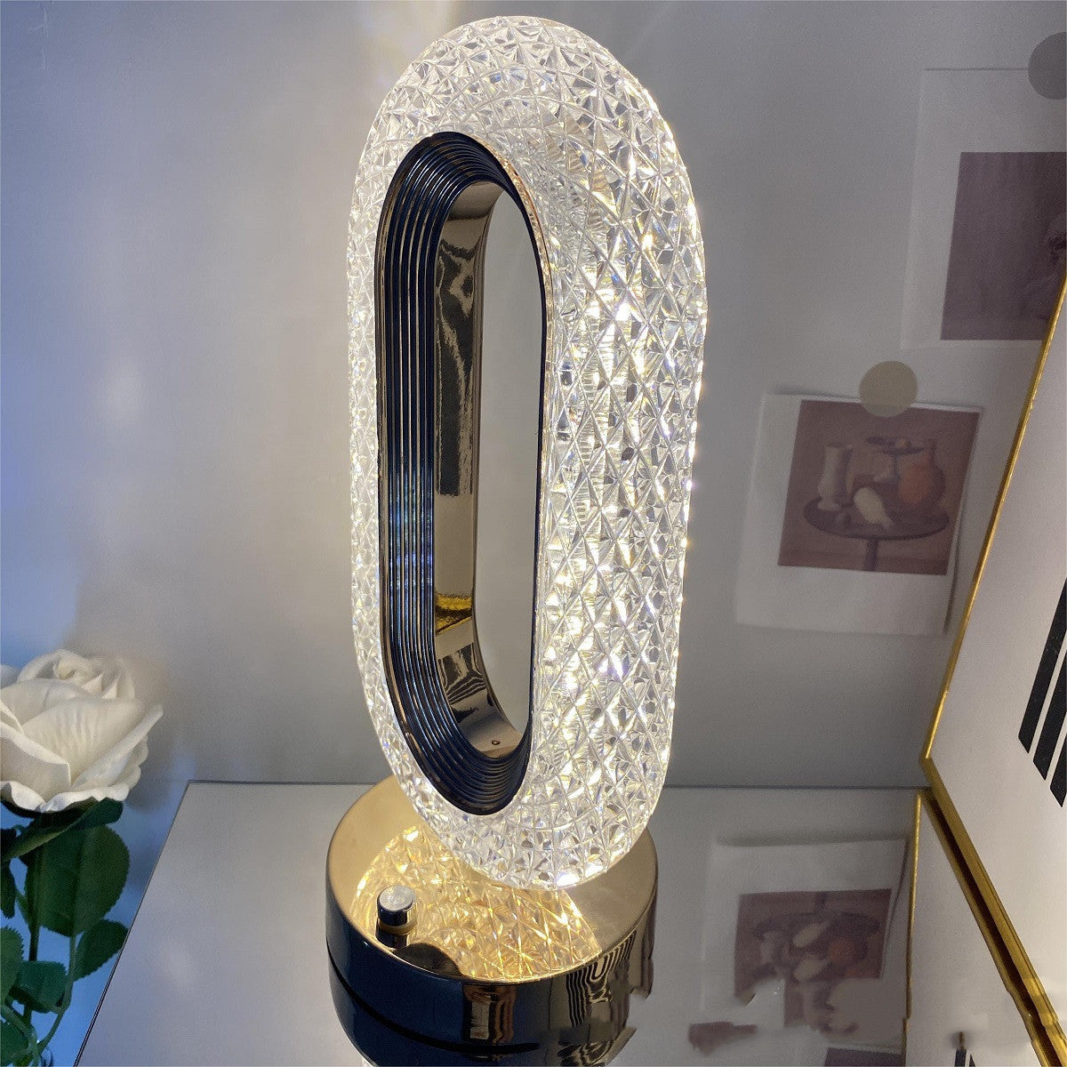 Simple Atmosphere Crystal Lamp - MalloryAndHolland