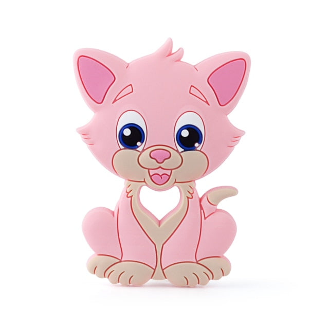 Grow 1pcs Baby Animal Silicone Teethers - MalloryAndHolland