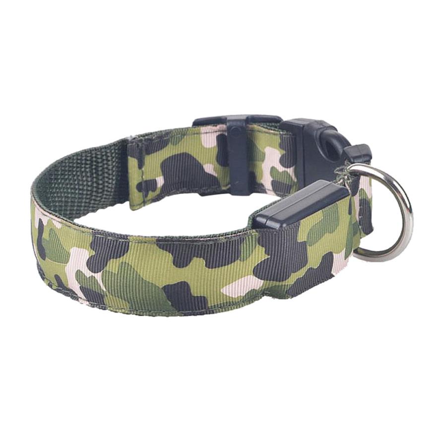 Camouflage Pet Luminous Dog Collar - MalloryAndHolland