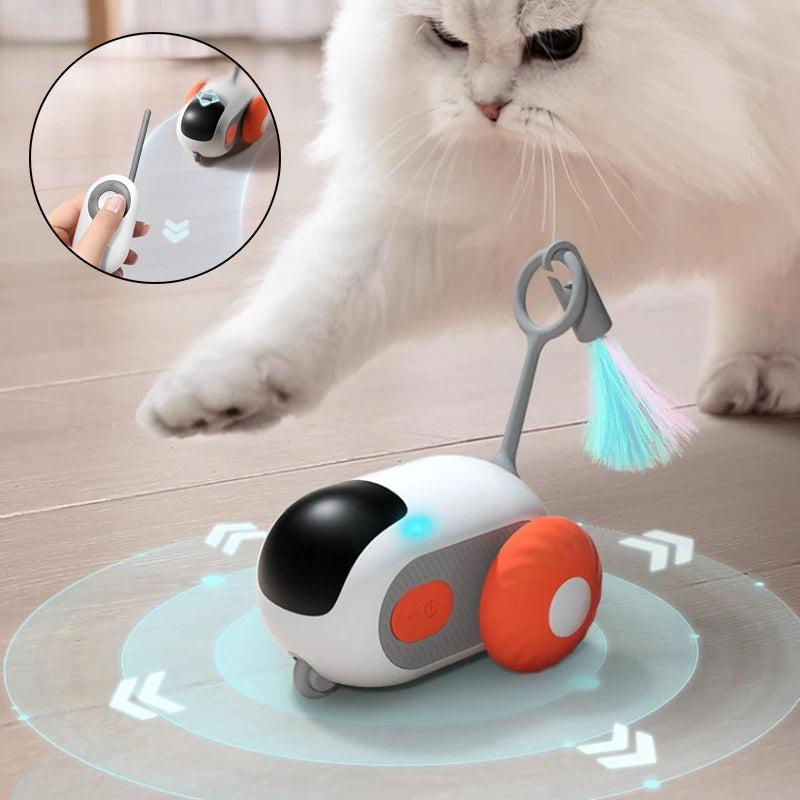 Interactive Automatic Self-moving Cat Toy - MalloryAndHolland