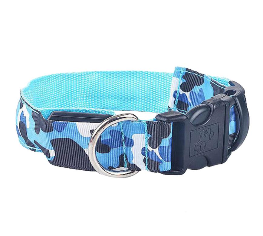 Camouflage Pet Luminous Dog Collar - MalloryAndHolland