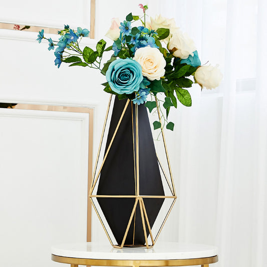 Retro Geometric Vase - MalloryAndHolland