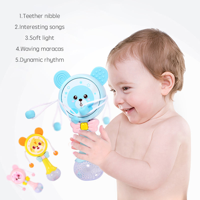 Baby Music Teether Rattle Toys - MalloryAndHolland