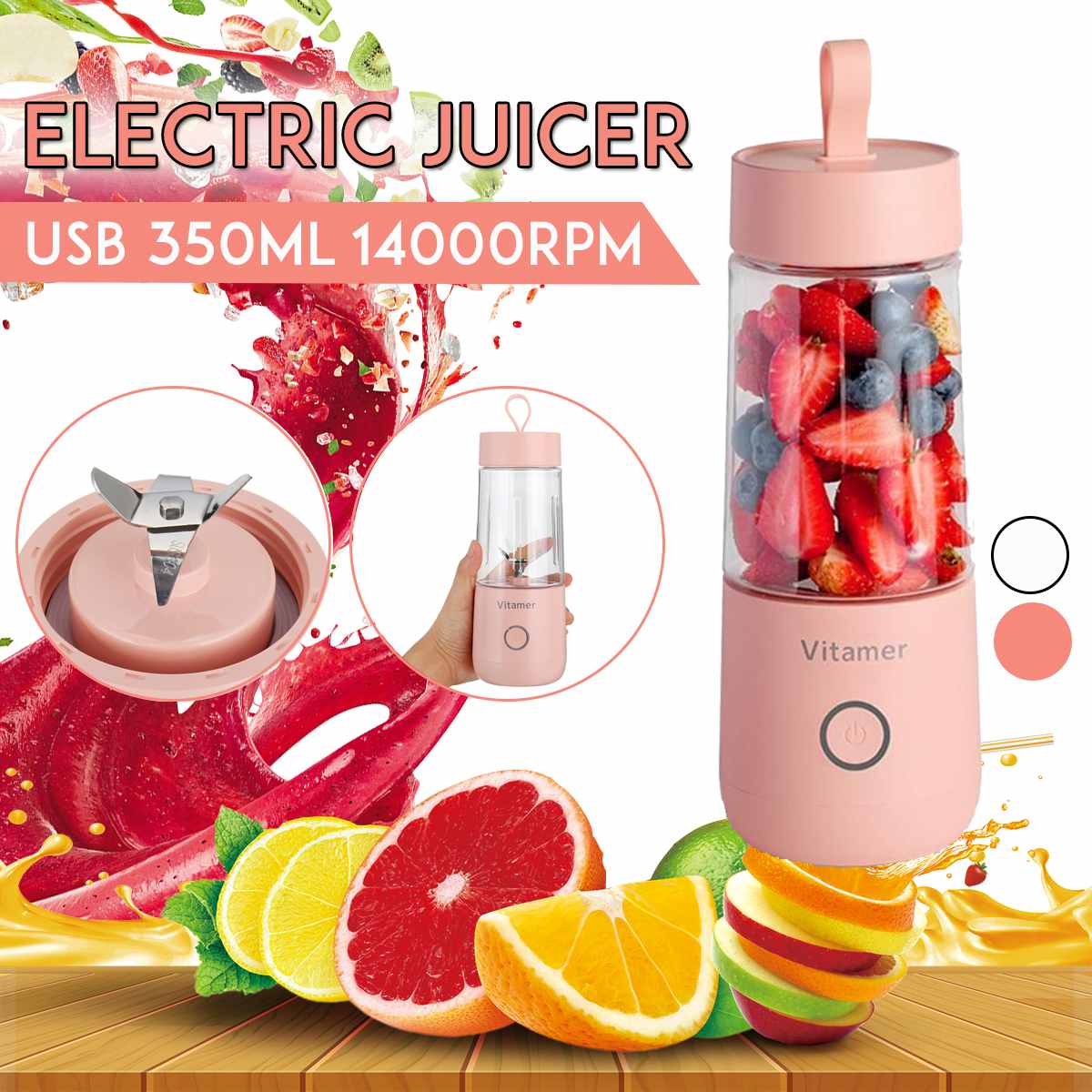 Portable Juicer Blender - MalloryAndHolland