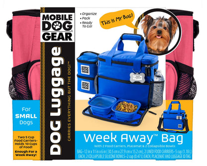 Week Away Bag (Small Dogs) TM - MalloryAndHolland