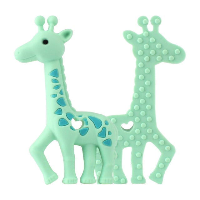 Grow 1pcs Baby Animal Silicone Teethers - MalloryAndHolland