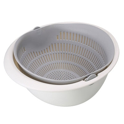 Double Colander Basket - MalloryAndHolland