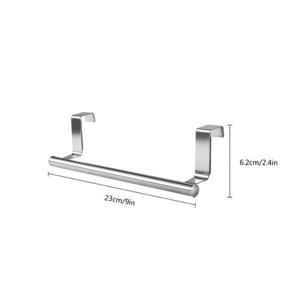 Towel Rack Over Door - MalloryAndHolland